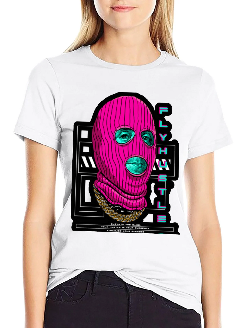 Fly Hustle Graphic T-Shirt product image 11
