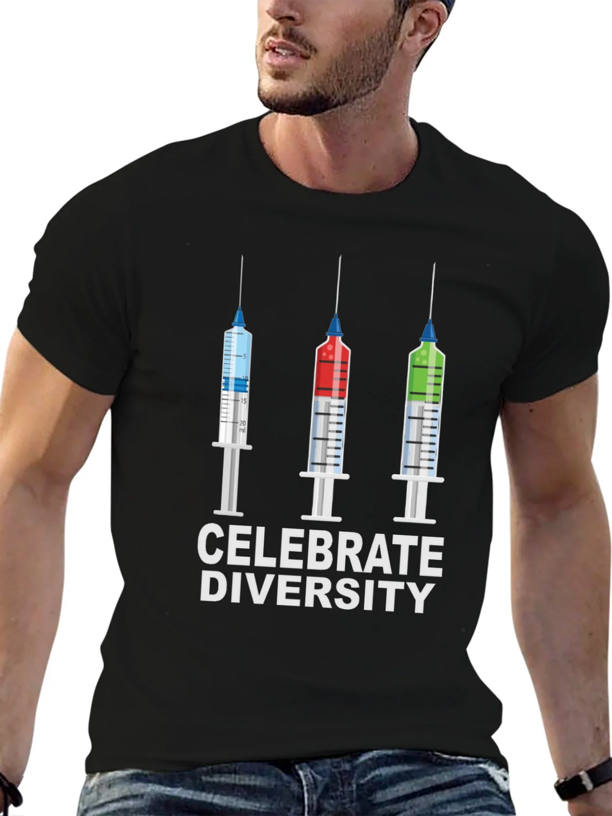 Celebrate Diversity Graphic Tee product image 6