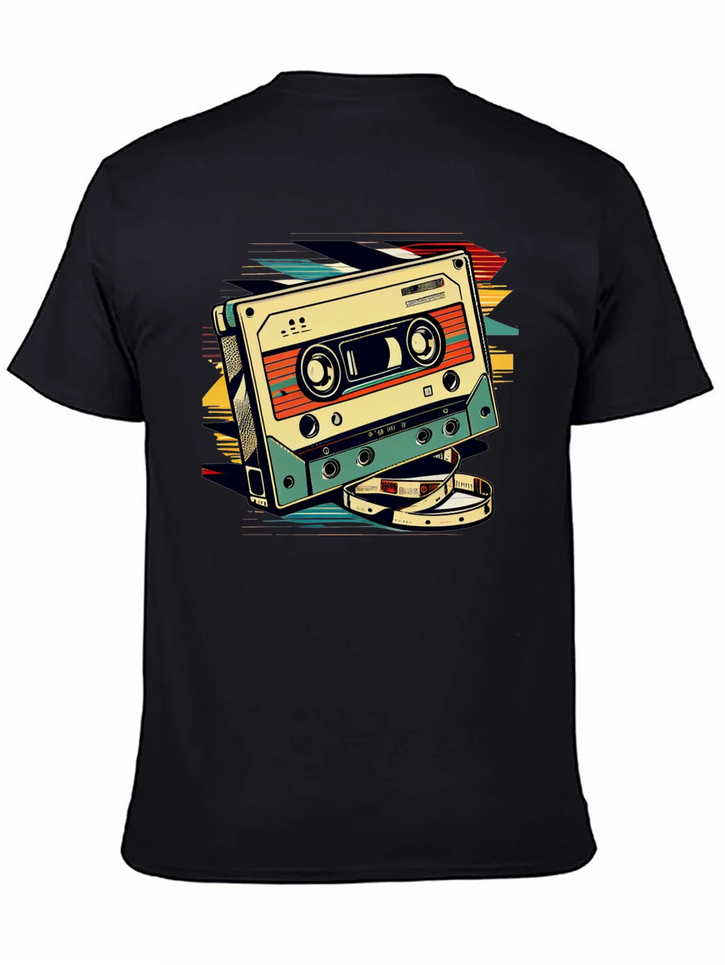 Retro Cassette Graphic T-Shirt - Vintage Style product image 7