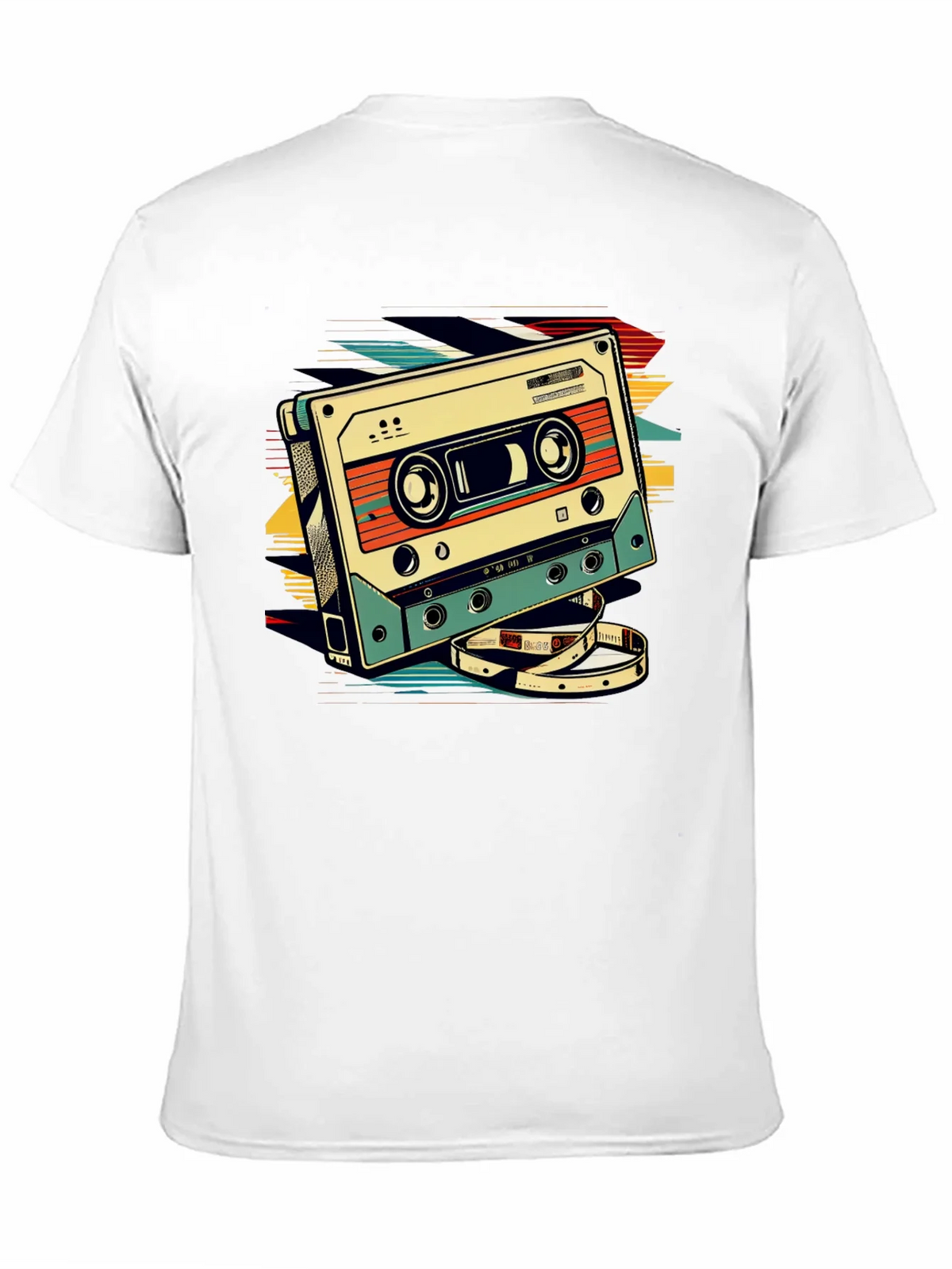 Retro Cassette Graphic T-Shirt - Vintage Style product image 2