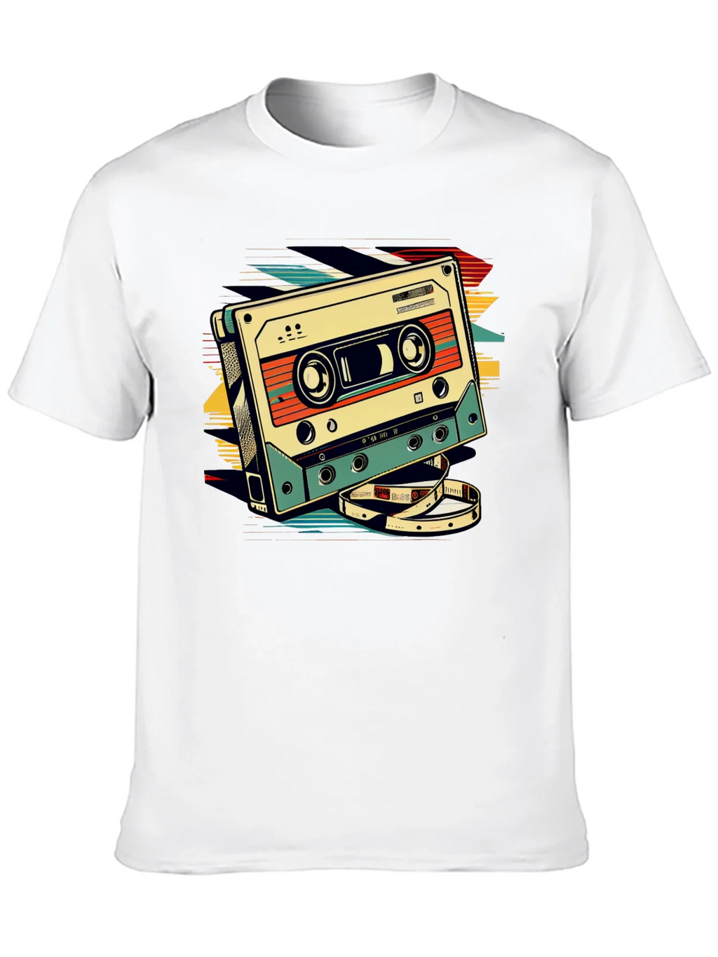 Retro Cassette Graphic T-Shirt - Vintage Style product image 12