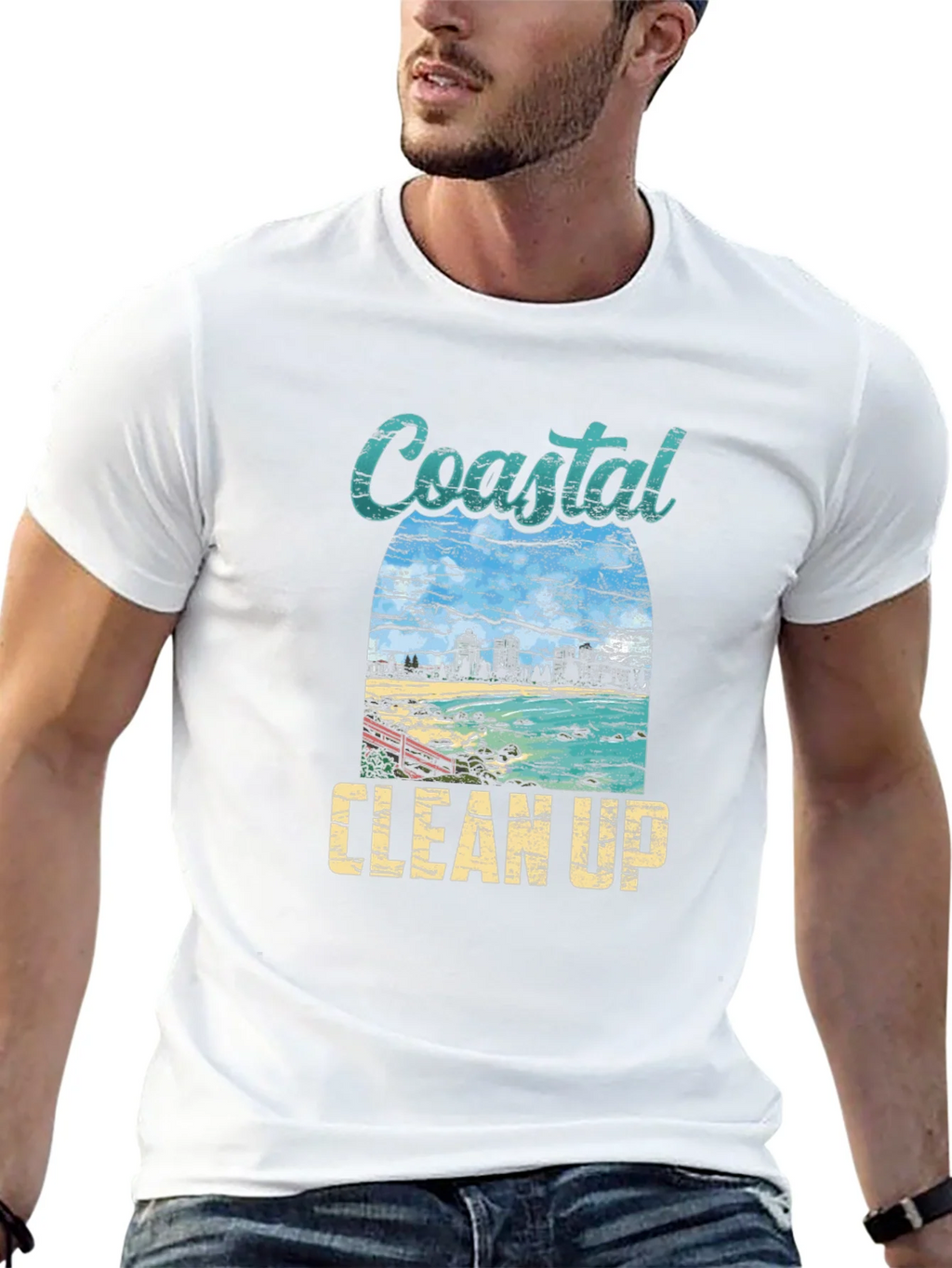 Coastal Clean Up Graphic Tee - Black product image 12