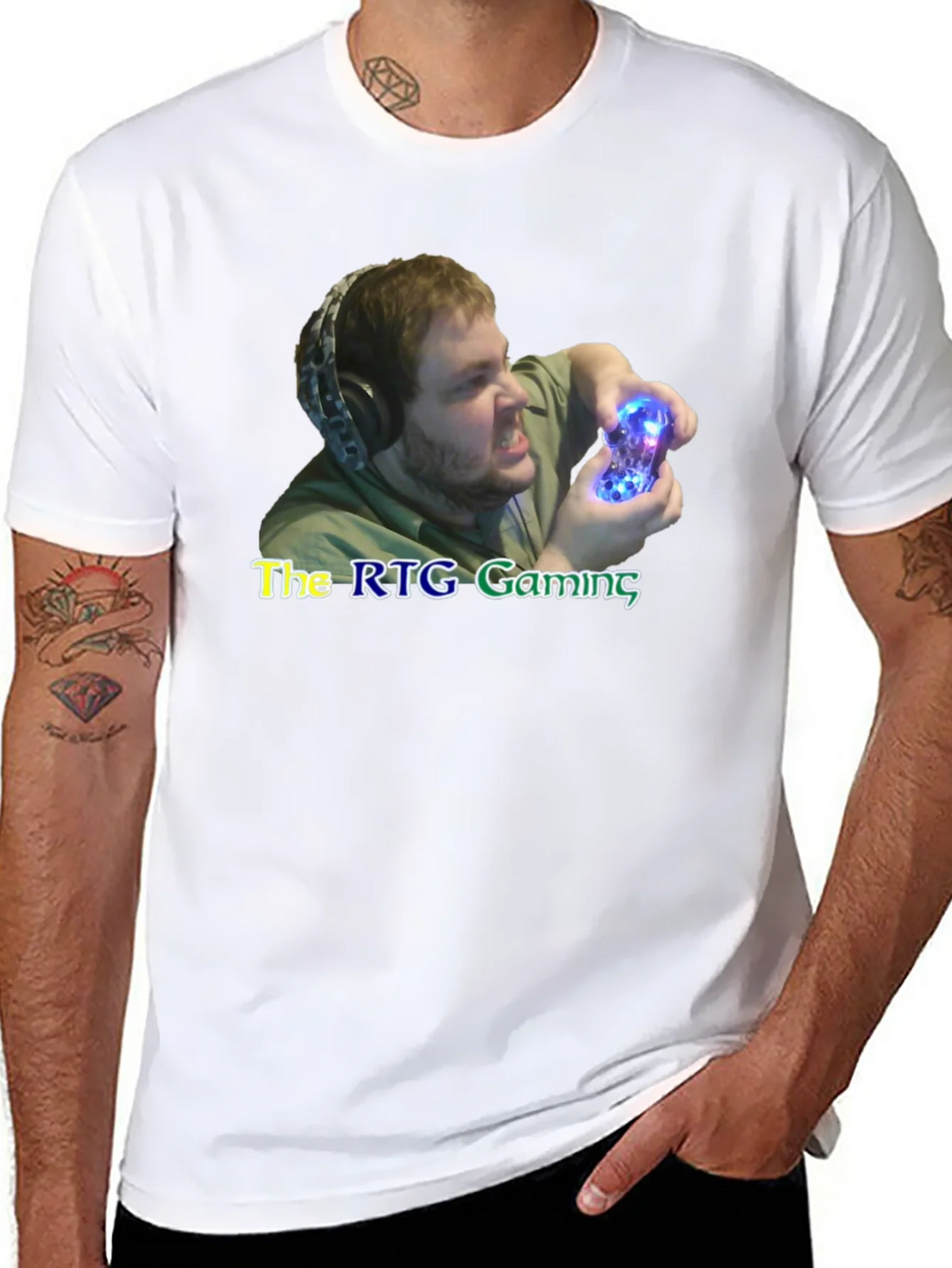 The RTG Gaming Black T-Shirt product image 10