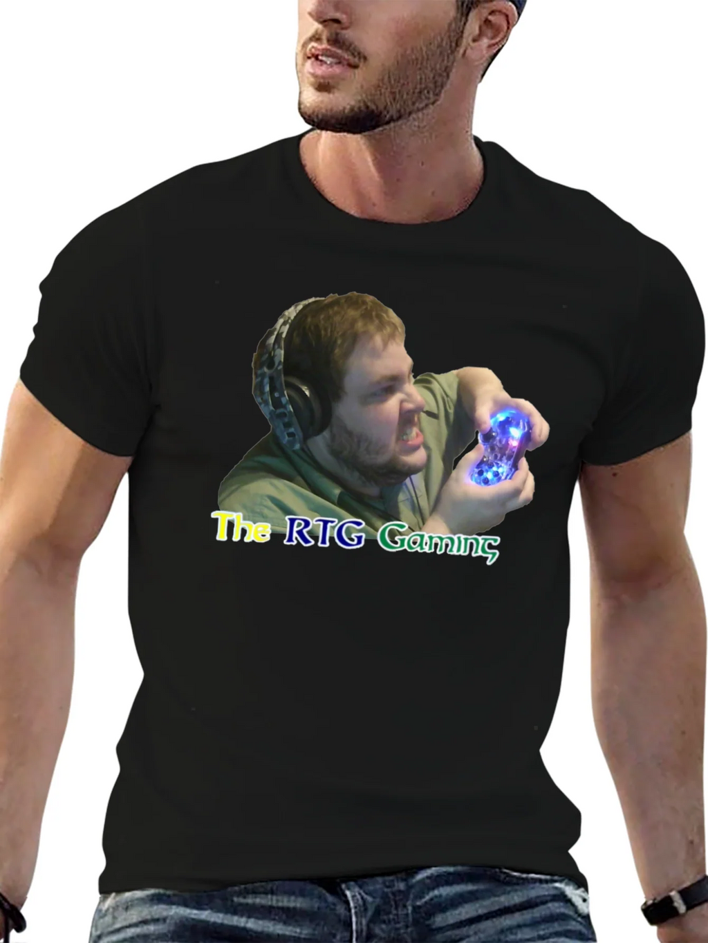 The RTG Gaming Black T-Shirt product image 9