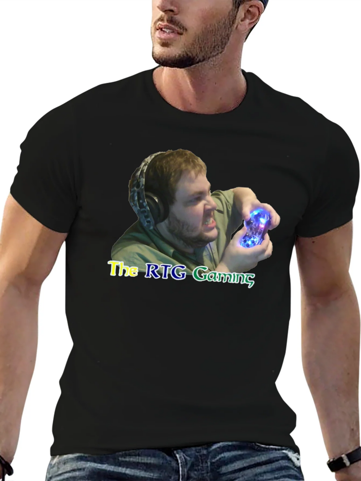 The RTG Gaming Black T-Shirt product image 9
