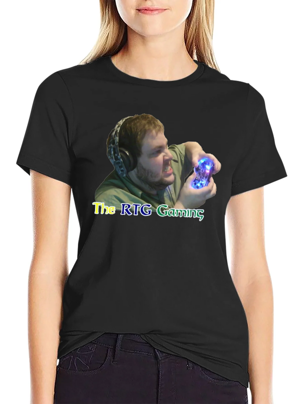The RTG Gaming Black T-Shirt product image 5