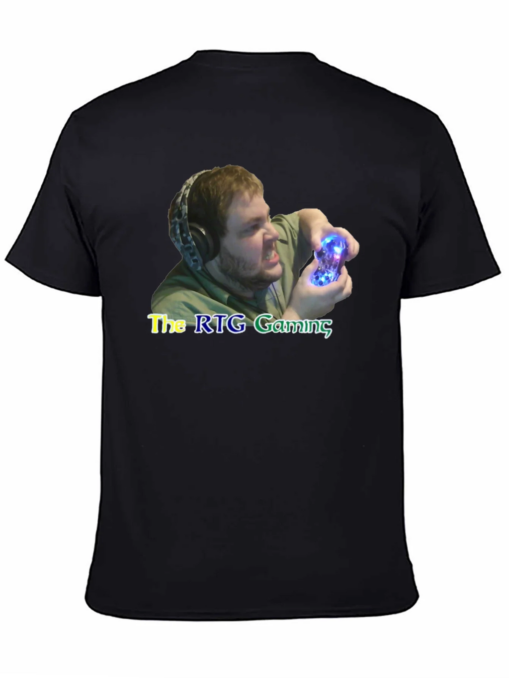 The RTG Gaming Black T-Shirt product image 7