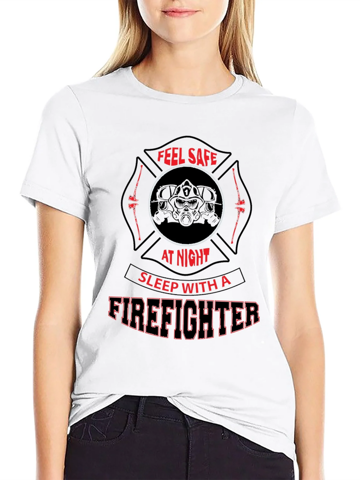 Feel Safe Firefighter T-Shirt product image 11