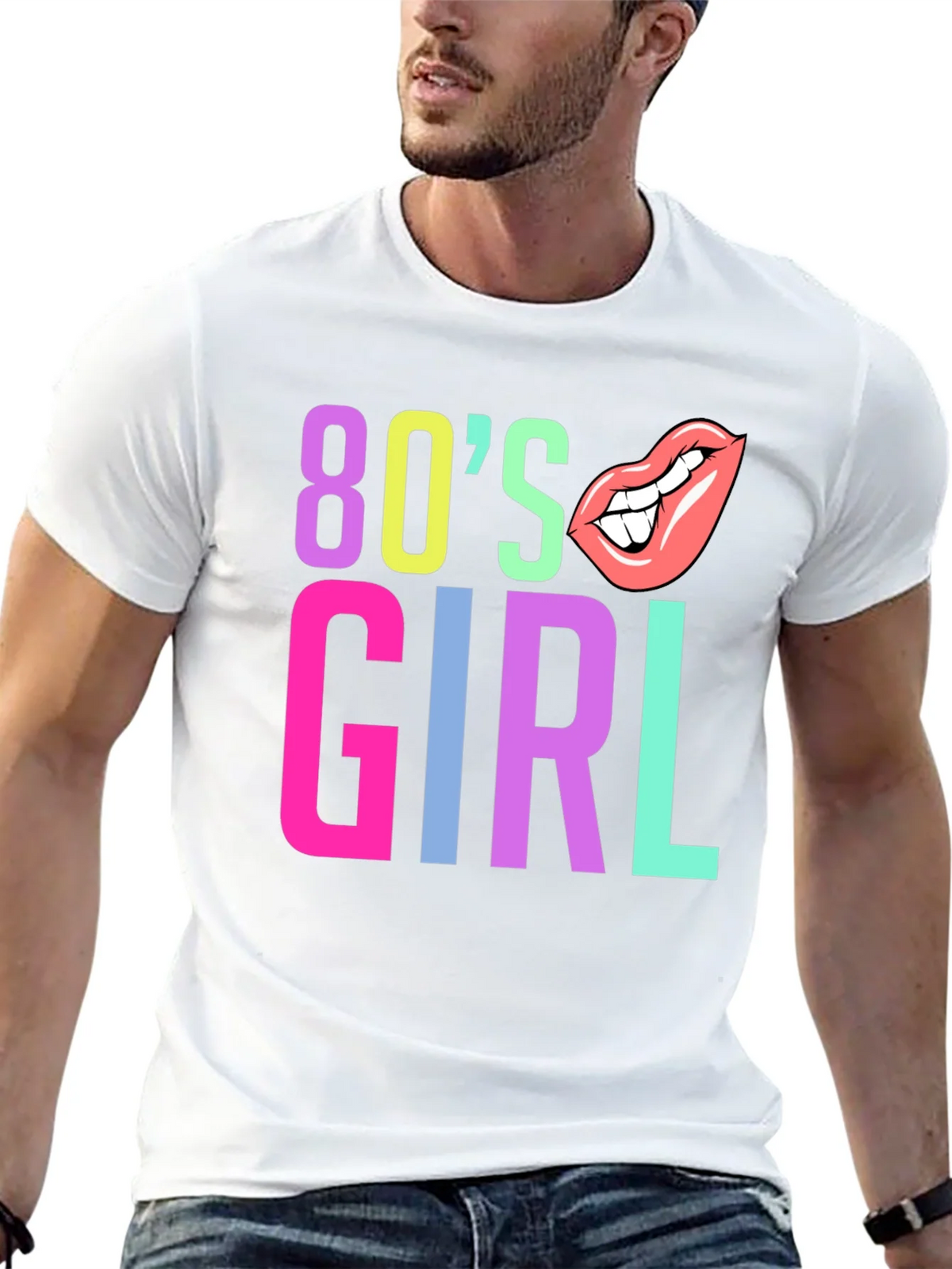 80s Girl Graphic Tee - Retro Style product image 12
