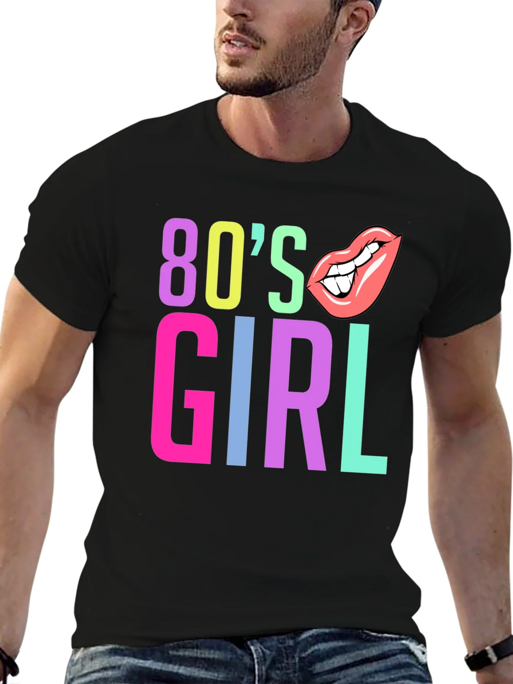 80s Girl Graphic Tee - Retro Style product image 6