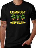 Compost Makes House Plants Very Happy T-Shirt product image 1