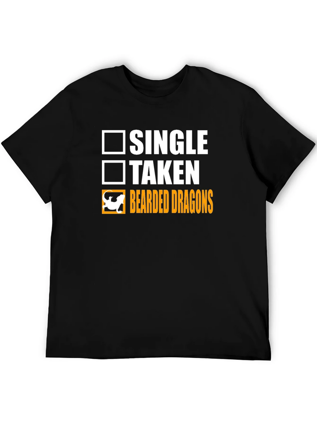Bearded Dragons T-Shirt Single Taken Funny Tee product image 5