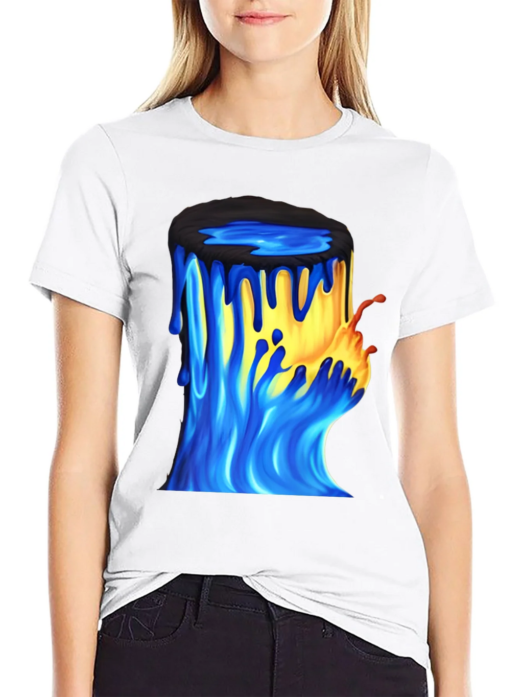 Paint Bucket Graphic Tee - Mens Black T-Shirt product image 11