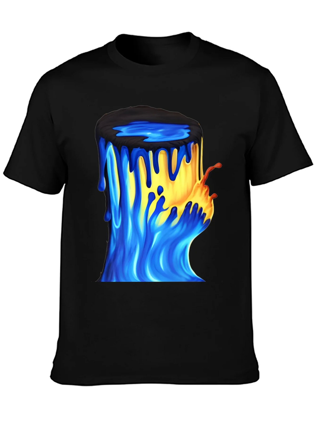 Paint Bucket Graphic Tee - Mens Black T-Shirt product image 6