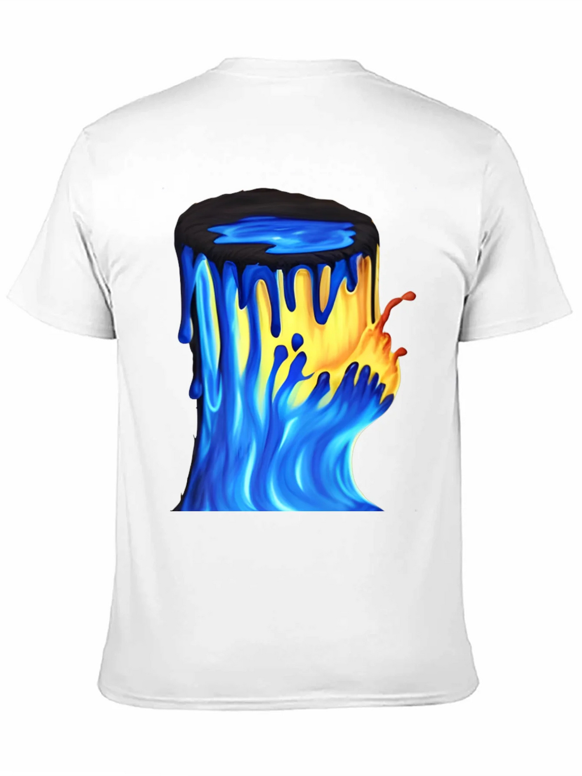Paint Bucket Graphic Tee - Mens Black T-Shirt product image 2