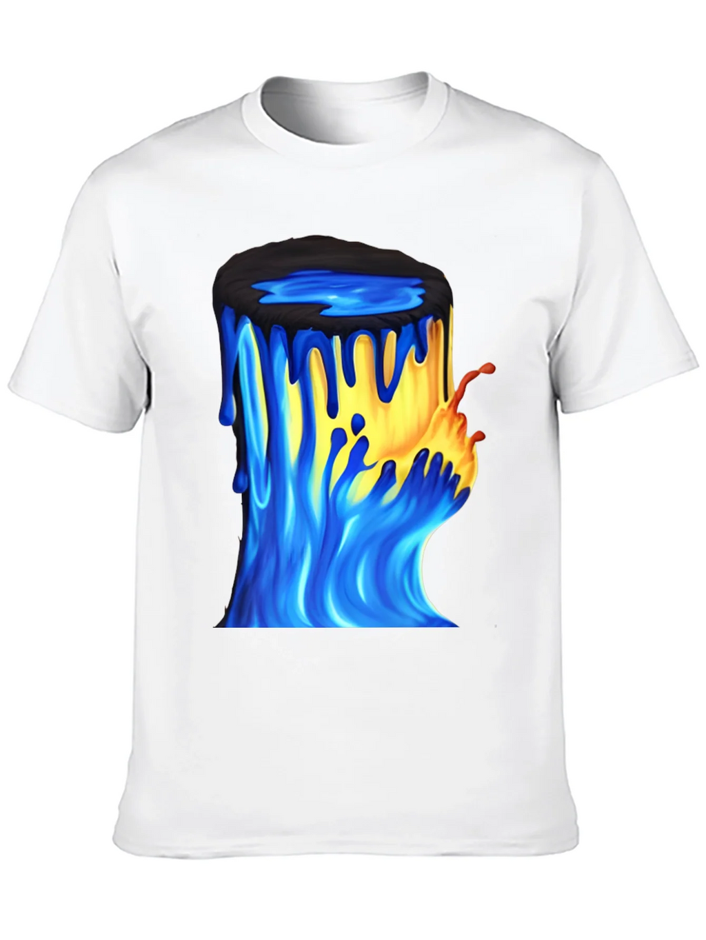 Paint Bucket Graphic Tee - Mens Black T-Shirt product image 12