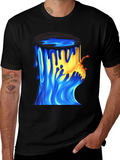 Paint Bucket Graphic Tee - Mens Black T-Shirt product image 1