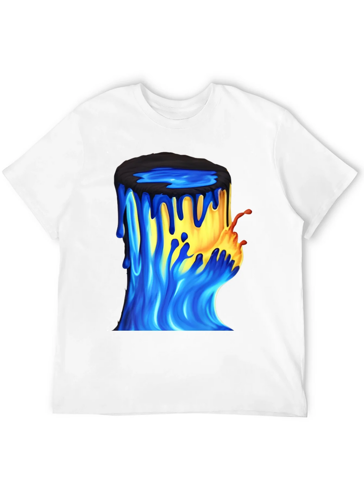 Paint Bucket Graphic Tee - Mens Black T-Shirt product image 3