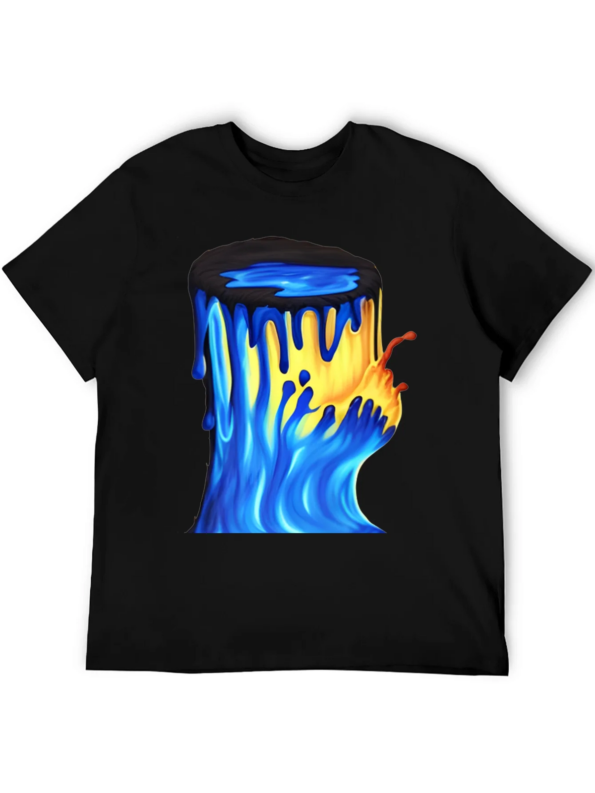 Paint Bucket Graphic Tee - Mens Black T-Shirt product image 8