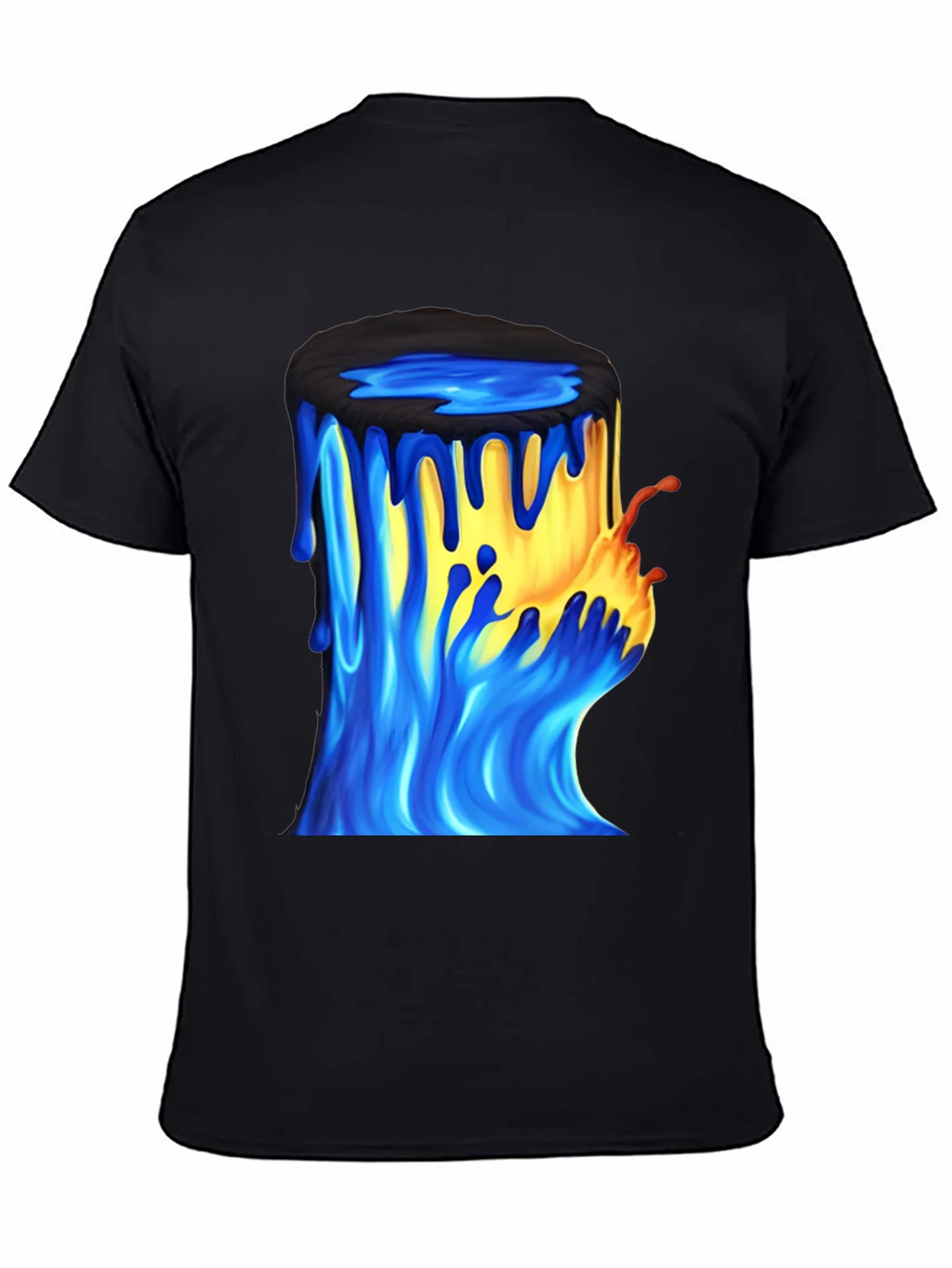 Paint Bucket Graphic Tee - Mens Black T-Shirt product image 7