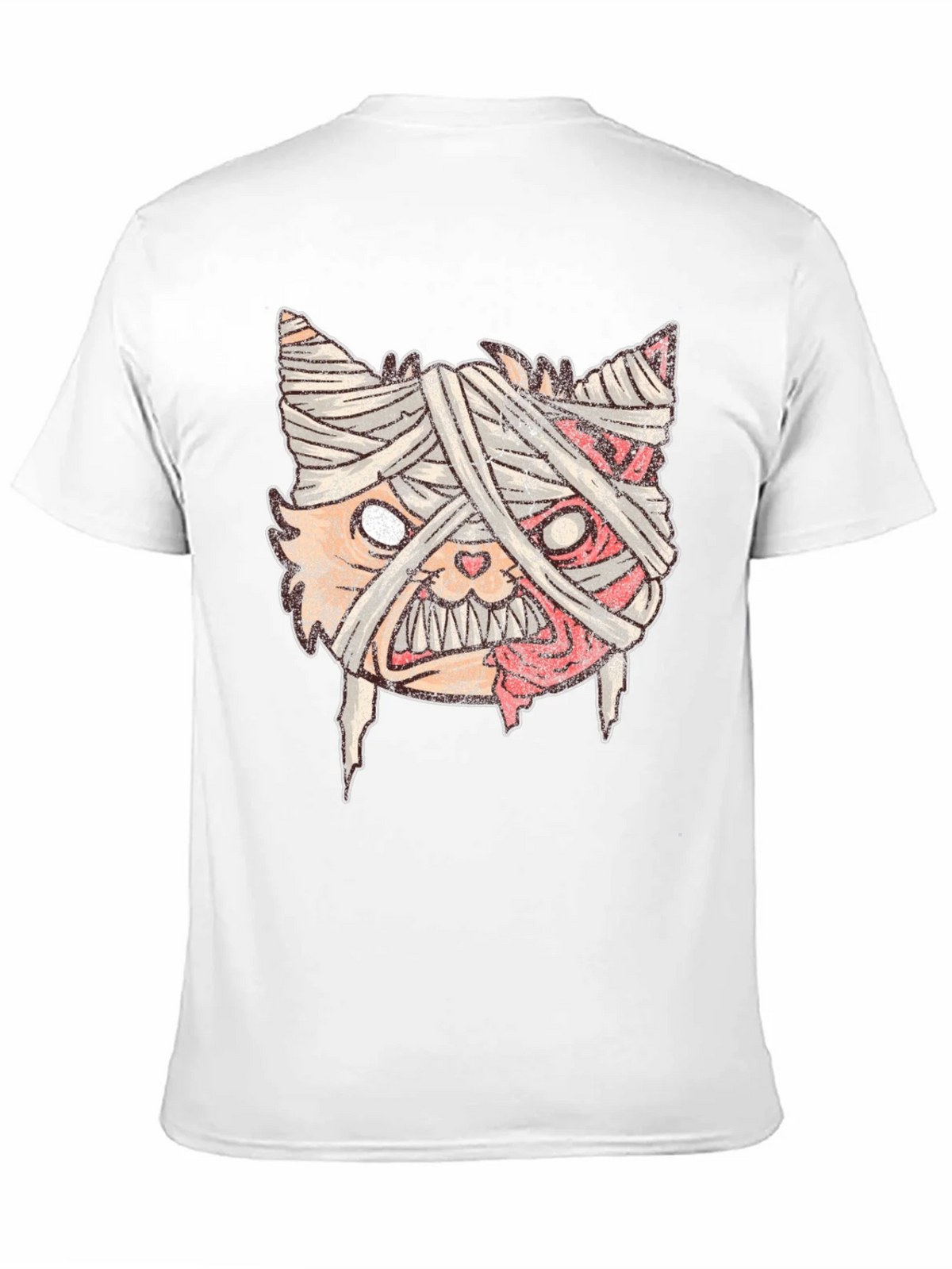 Mummy Cat Graphic Tee - Halloween Style product image 10