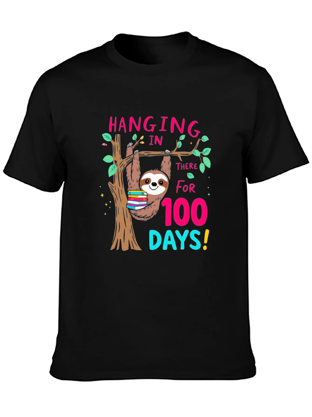 100 Days of School Sloth T-Shirt product image 3