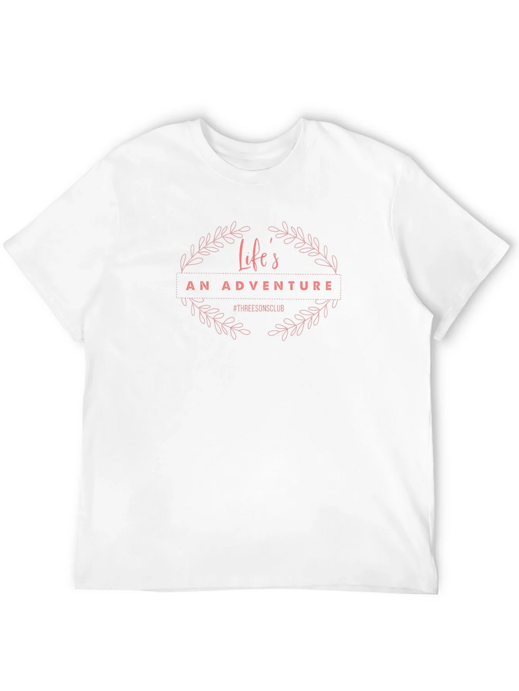 Lifes An Adventure Black T-Shirt product image 3