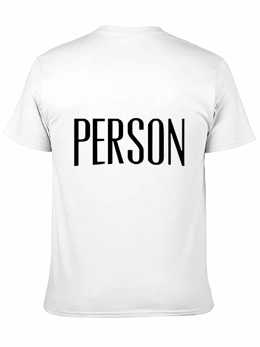 PERSON Graphic Tee - Unisex Black T-Shirt product image 10
