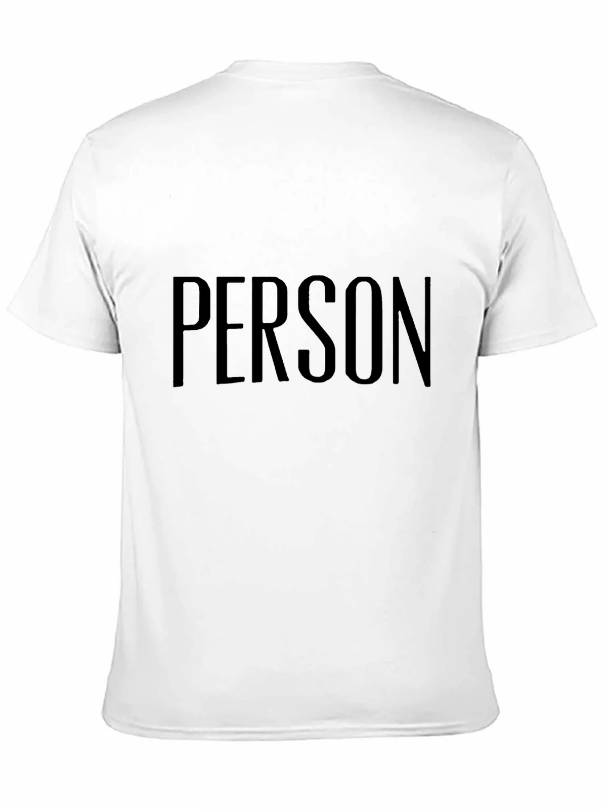 PERSON Graphic Tee - Unisex Black T-Shirt product image 10