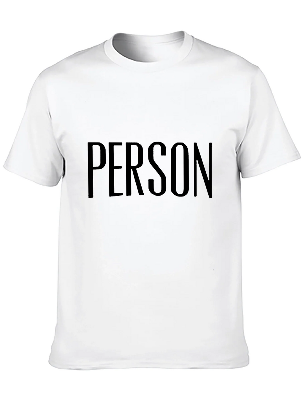 PERSON Graphic Tee - Unisex Black T-Shirt product image 9