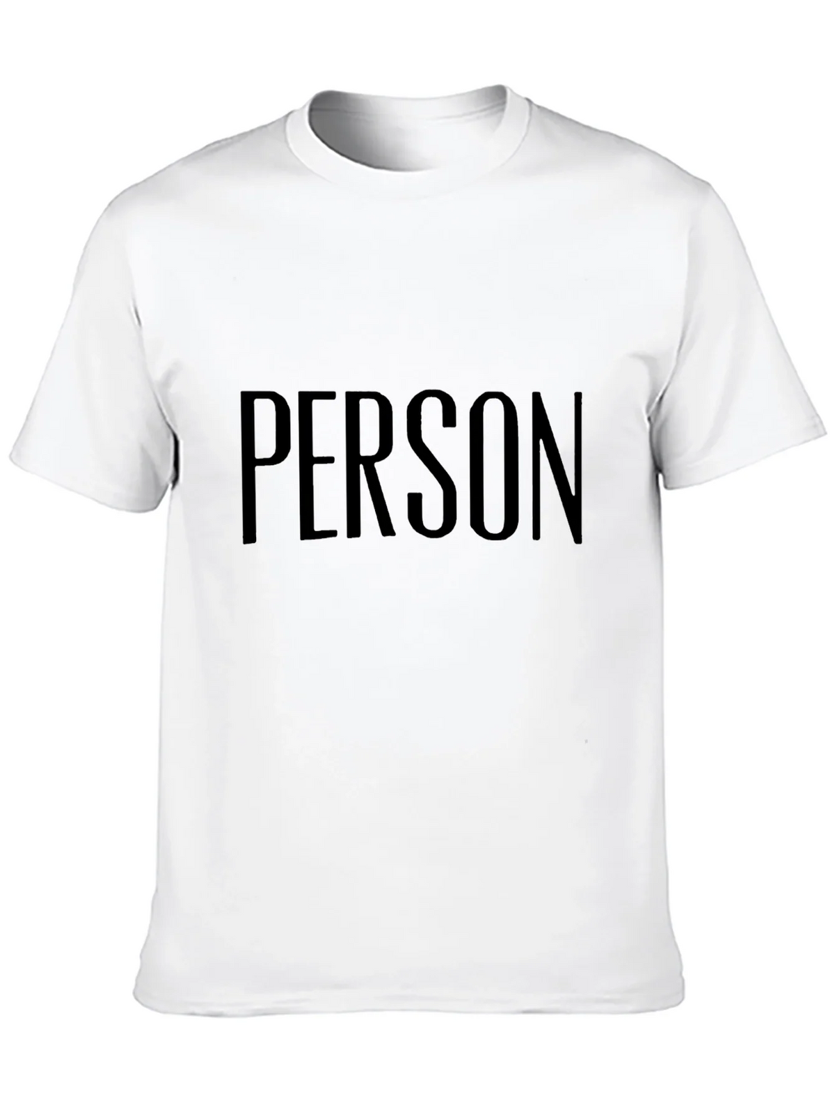 PERSON Graphic Tee - Unisex Black T-Shirt product image 9