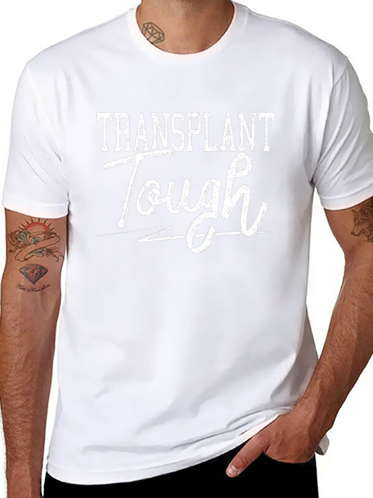 Transplant Tough Graphic T-Shirt product image 7