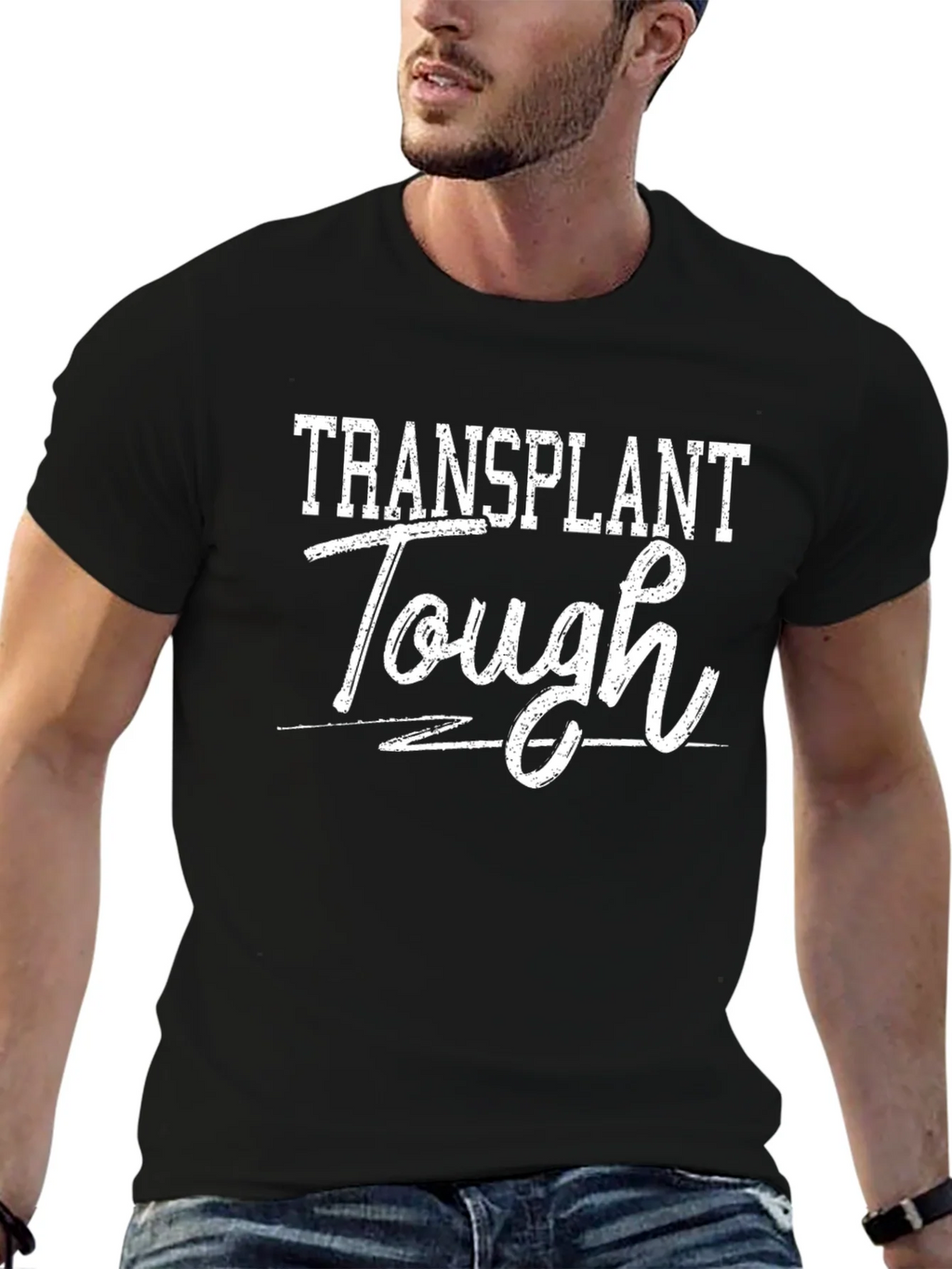 Transplant Tough Graphic T-Shirt product image 6