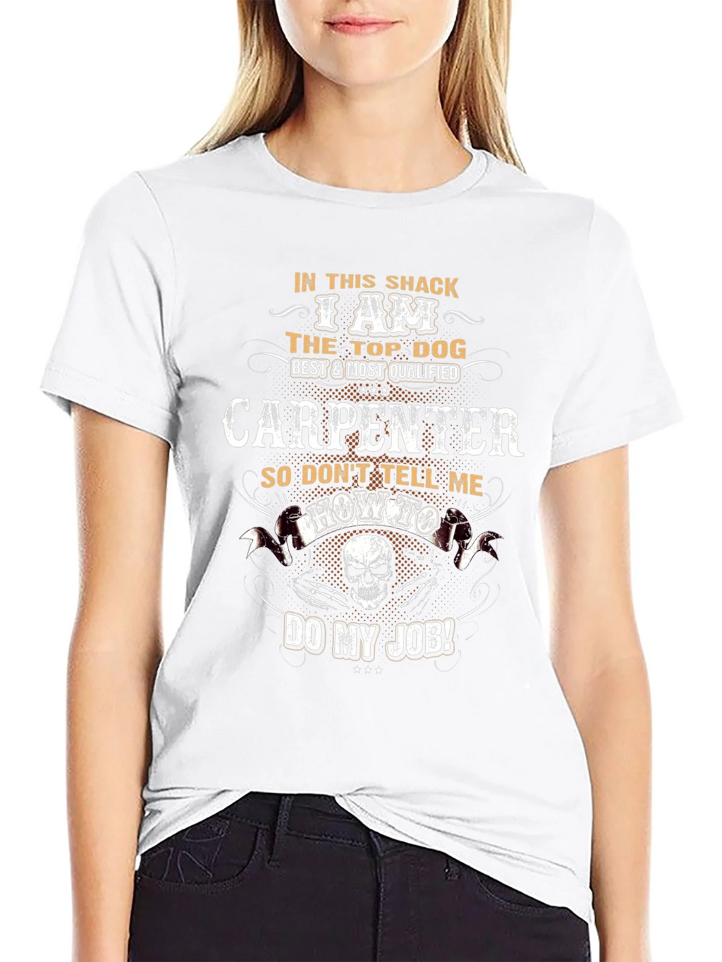 Carpenter T-Shirt: Top Dog Best Qualified Tee product image 11