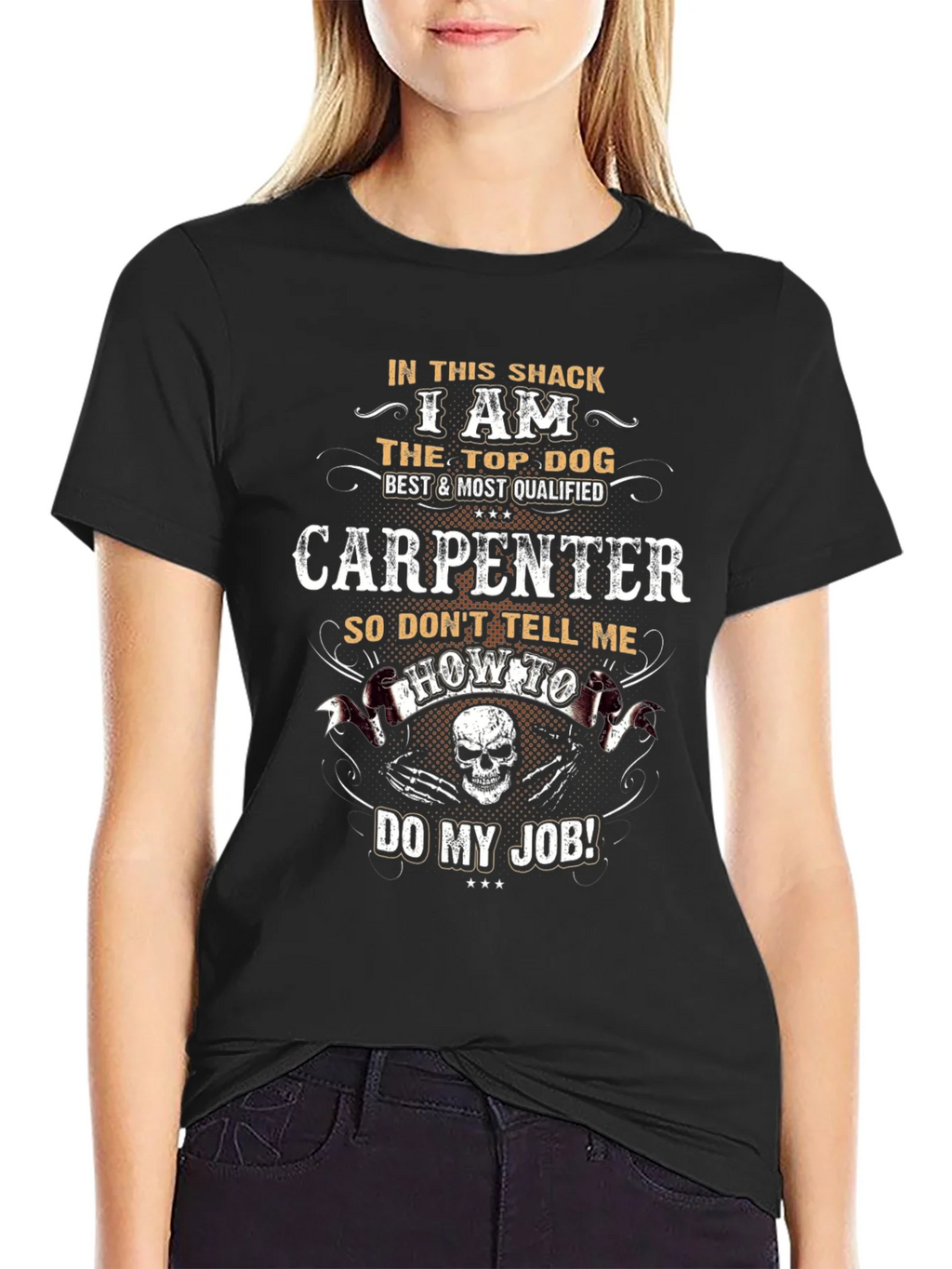 Carpenter T-Shirt: Top Dog Best Qualified Tee product image 5