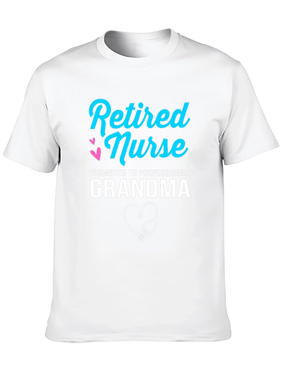 Retired Nurse Professional Grandma Graphic T-Shirt product image 12