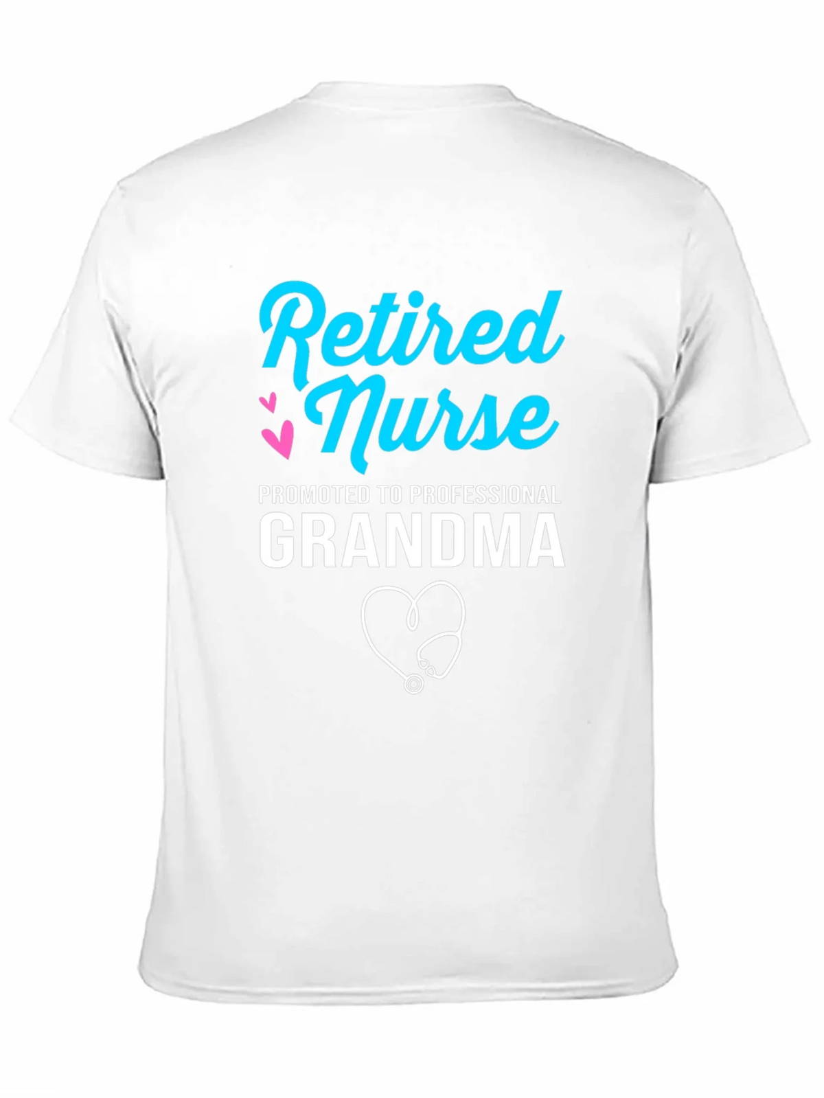Retired Nurse Professional Grandma Graphic T-Shirt product image 2
