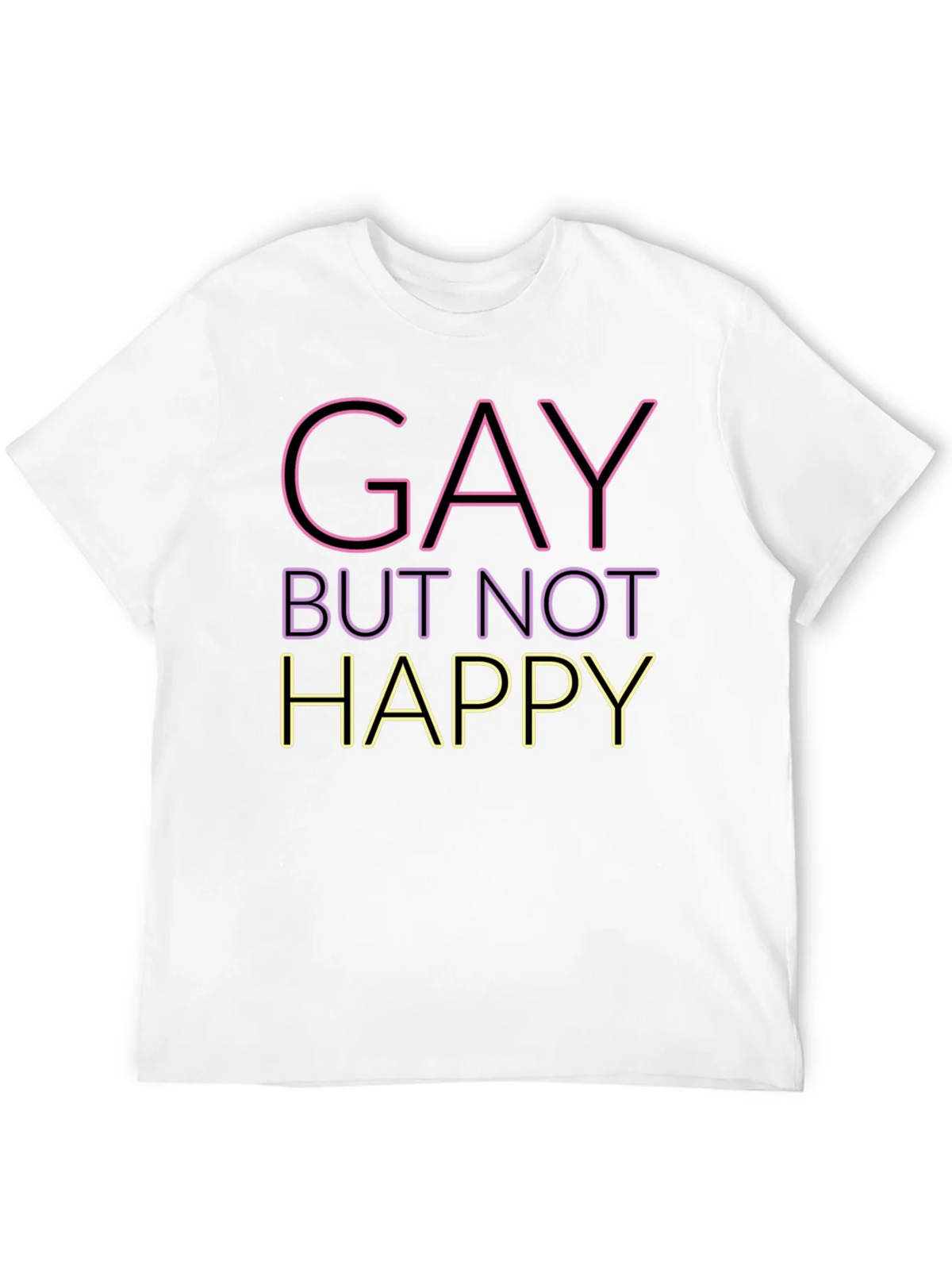 Gay But Not Happy Graphic Tee - Unisex product image 11