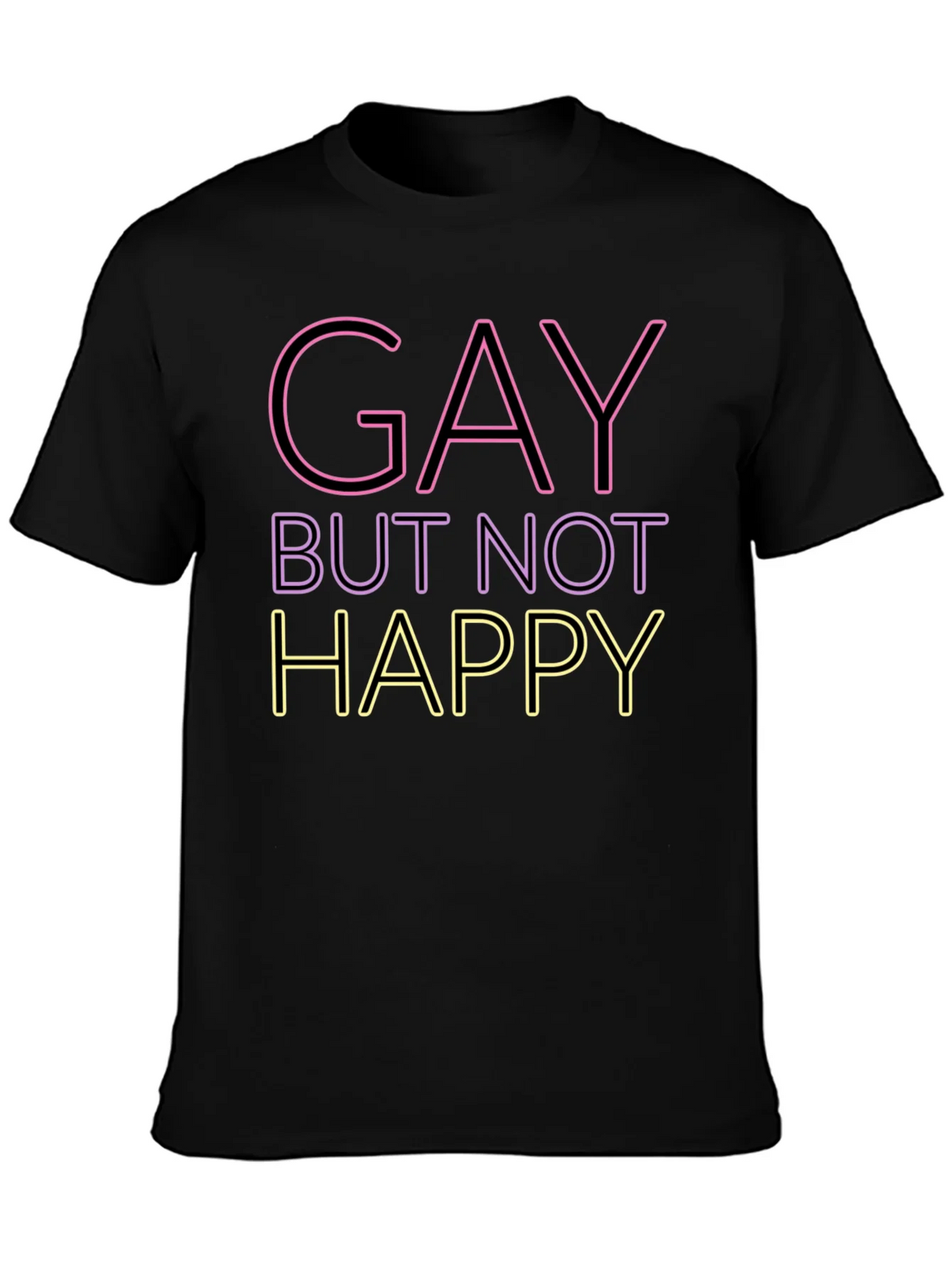 Gay But Not Happy Graphic Tee - Unisex product image 3