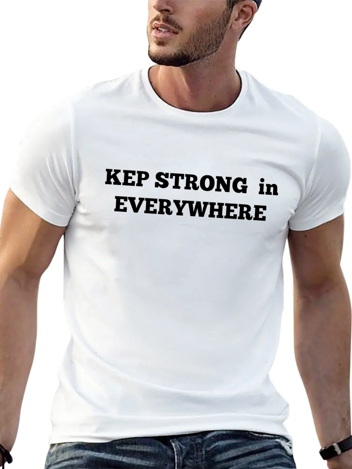 Kip Strong in Everywhere Black T-Shirt product image 12
