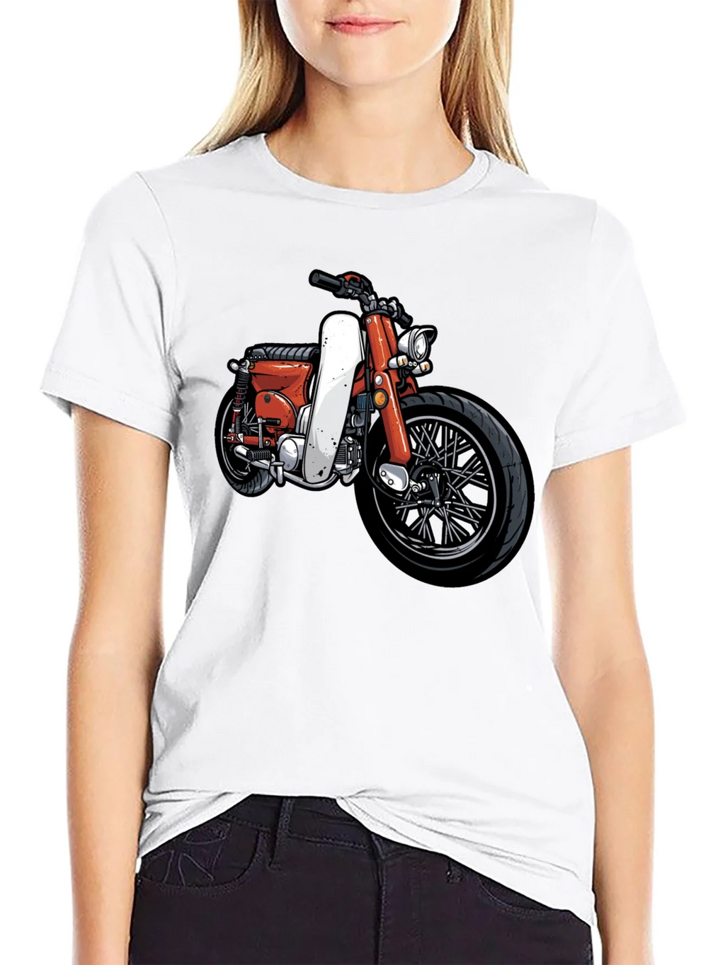 Vintage Motorcycle Graphic T-Shirt - Classic Ride Design product image 8