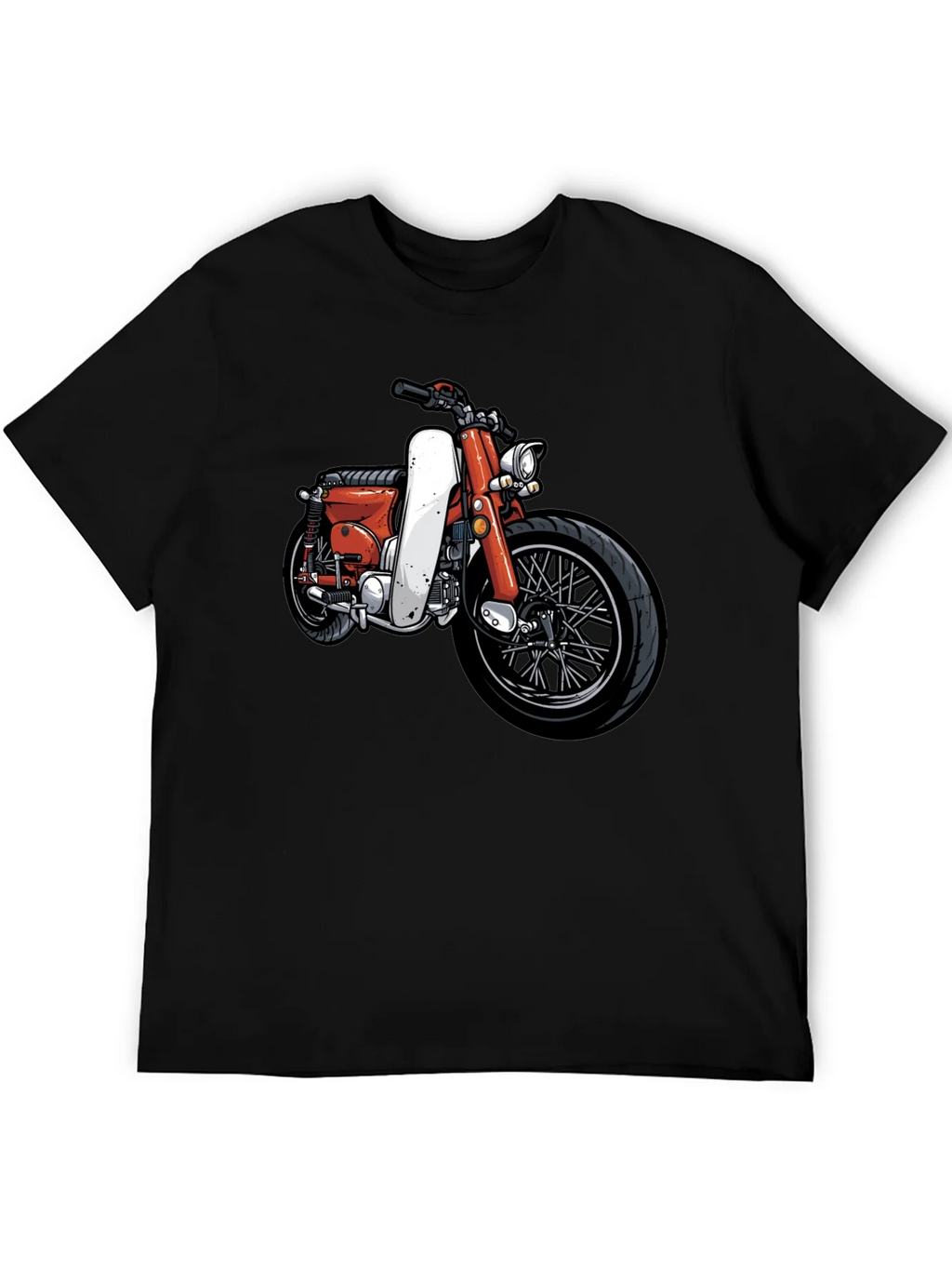 Vintage Motorcycle Graphic T-Shirt - Classic Ride Design product image 5