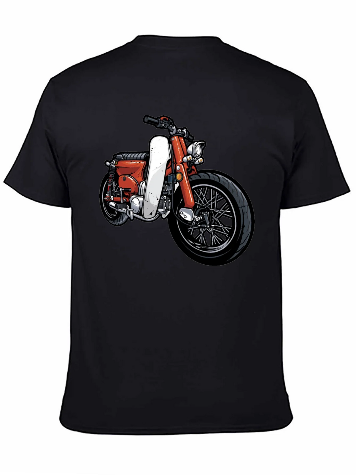 Vintage Motorcycle Graphic T-Shirt - Classic Ride Design product image 4