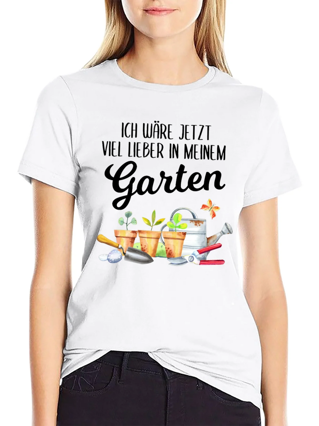 Gardening T-Shirt - Id Rather Be In My Garden product image 8