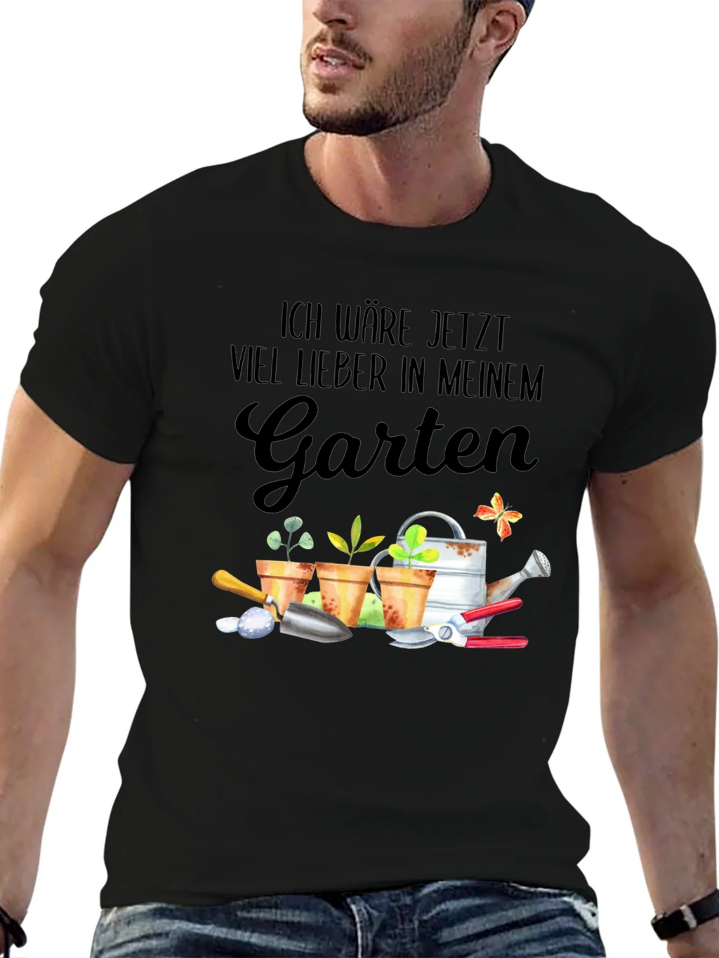 Gardening T-Shirt - Id Rather Be In My Garden product image 6