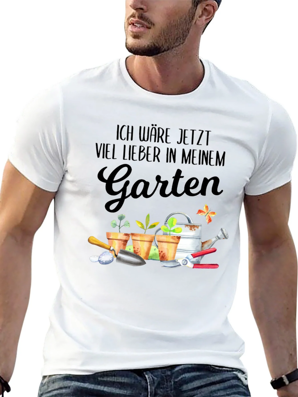 Gardening T-Shirt - Id Rather Be In My Garden product image 12