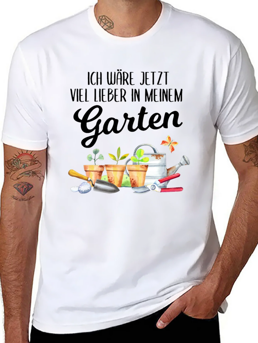 Gardening T-Shirt - Id Rather Be In My Garden product image 7
