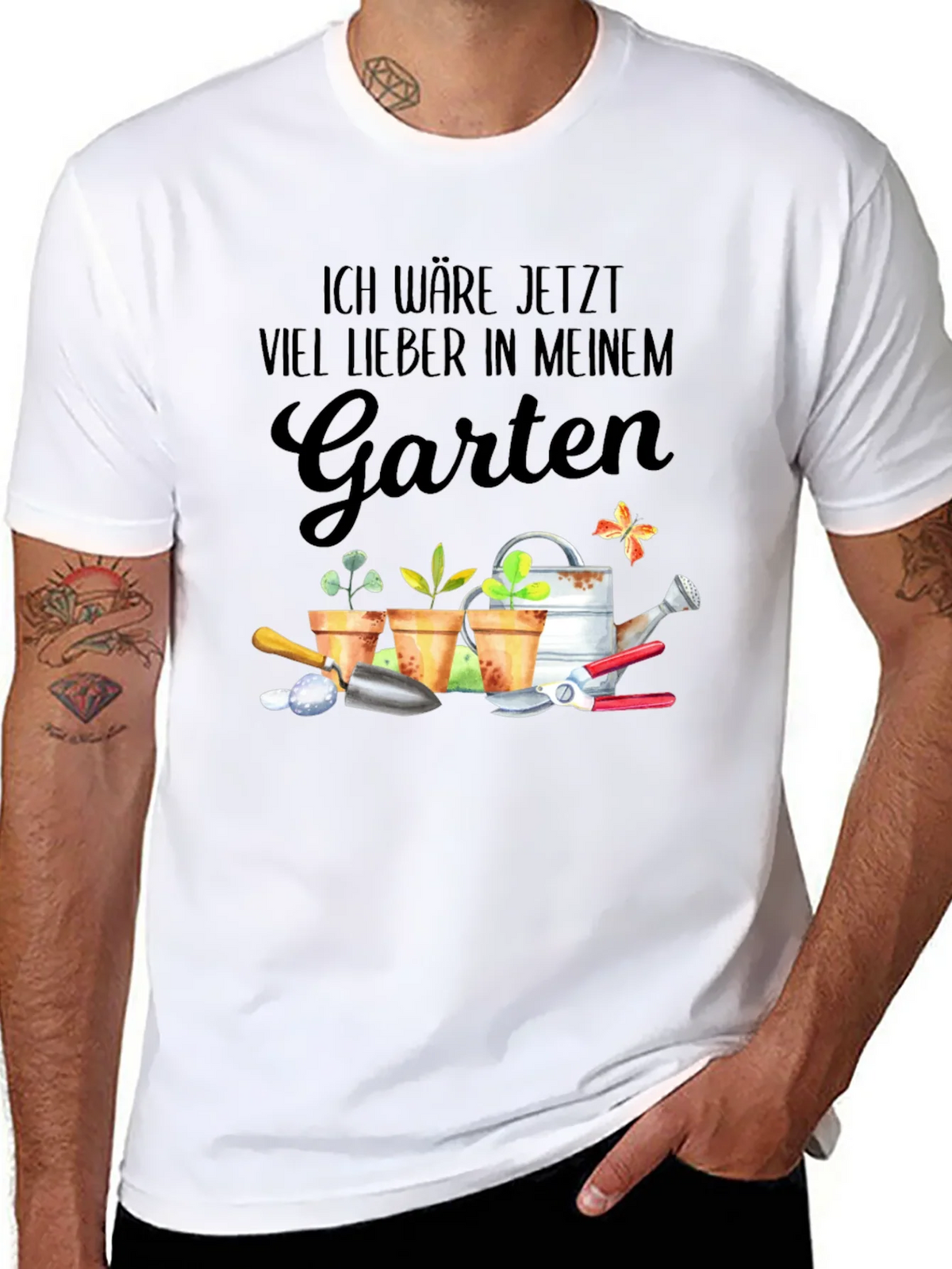Gardening T-Shirt - Id Rather Be In My Garden product image 7