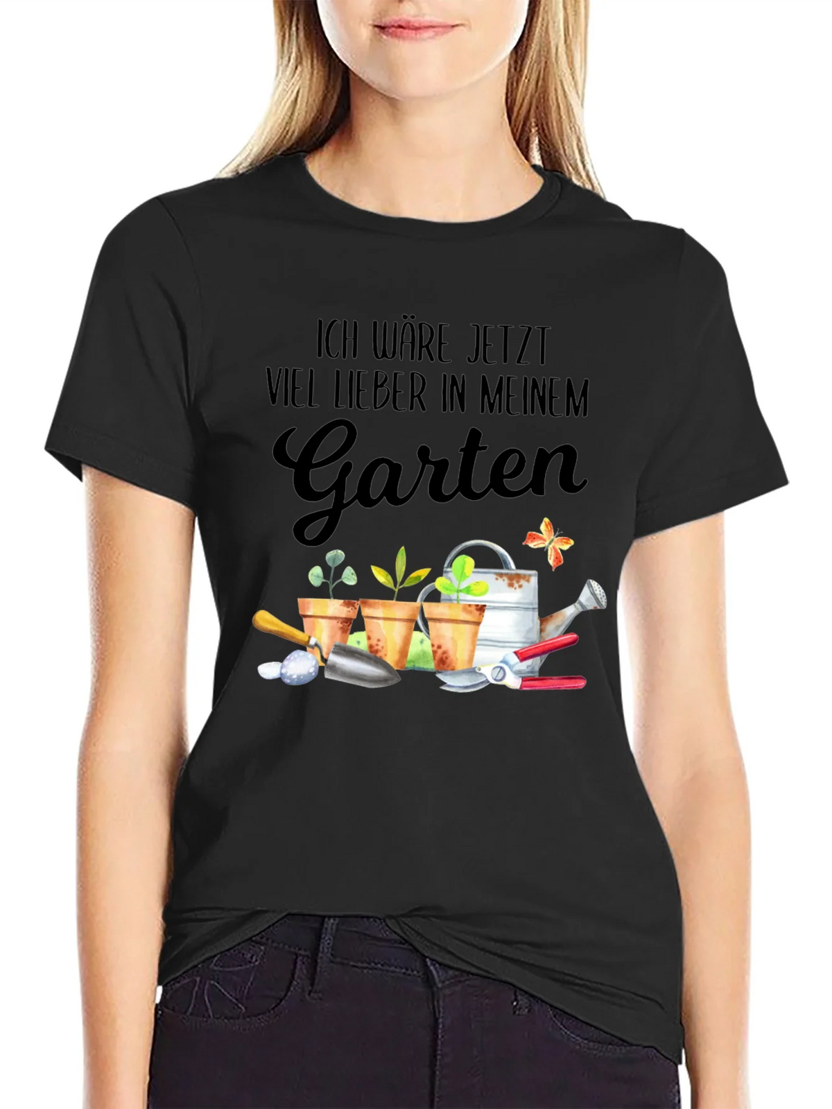 Gardening T-Shirt - Id Rather Be In My Garden product image 2