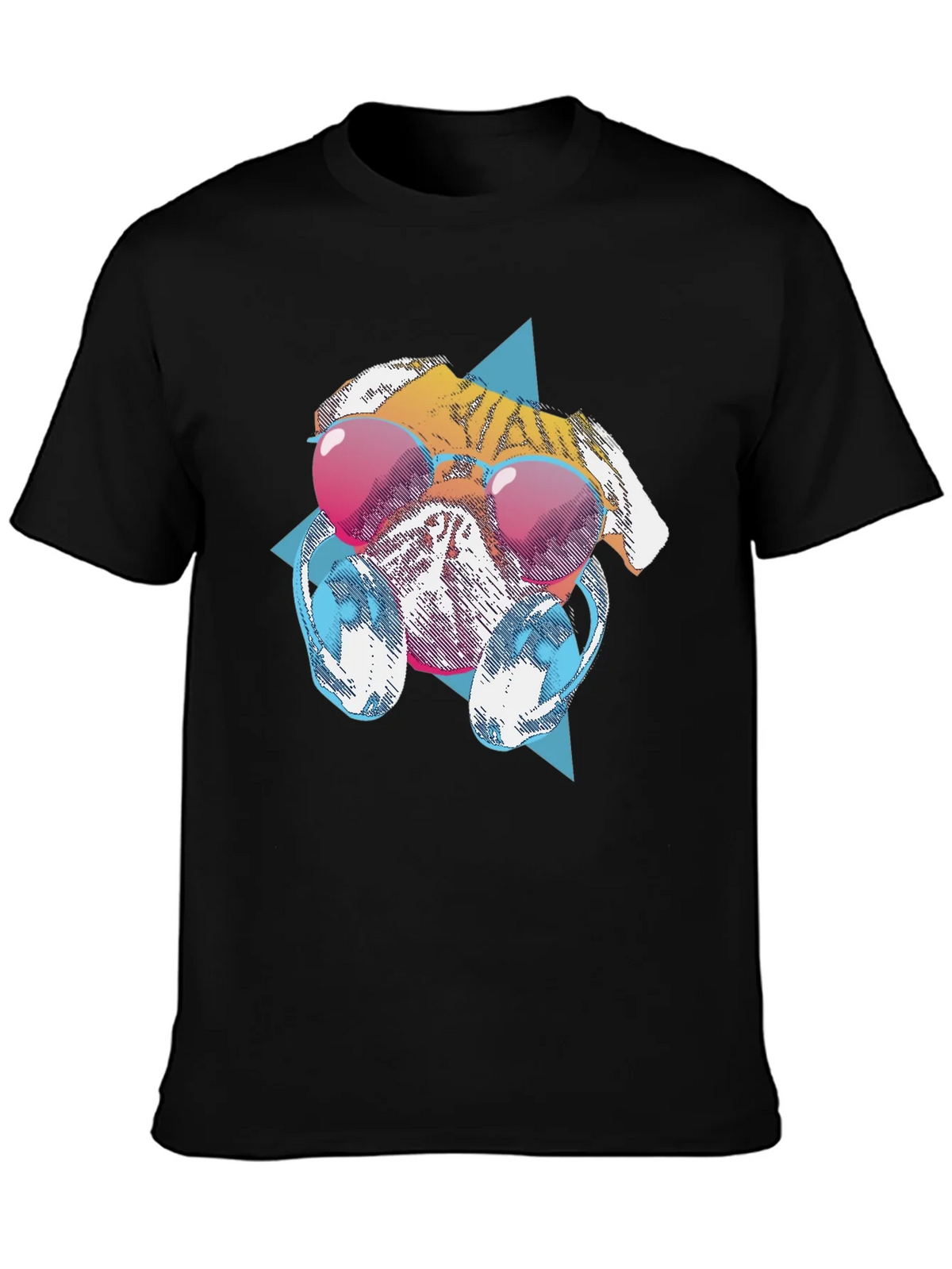 Cool Dog Graphic Tee - Black T-Shirt product image 3